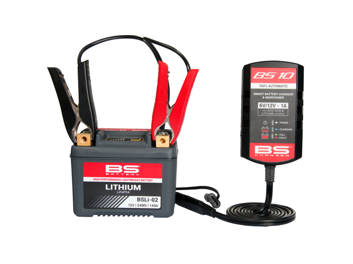 Carregador de Baterias Inteligente 6/12V 1A BS10 - BS Battery 11