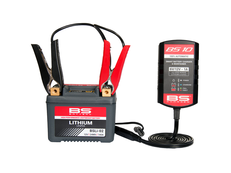 Carregador de Baterias Inteligente 6/12V 1A BS10 - BS Battery 11