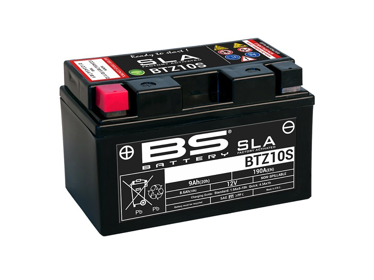 Bateria 12V 9Ah BTZ10S SLA - BS Battery 1