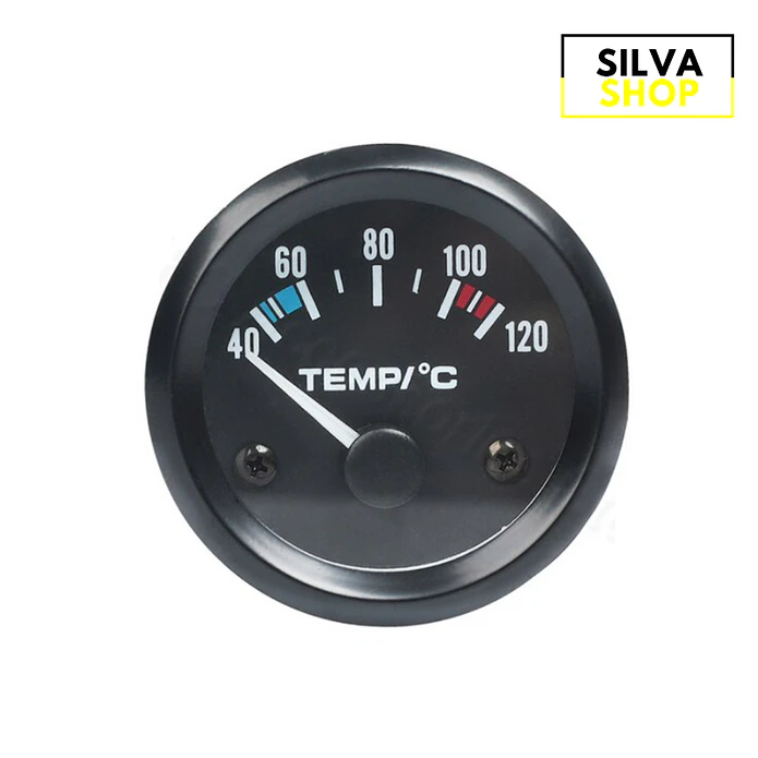 Manómetro Temperatura Água Preto 1