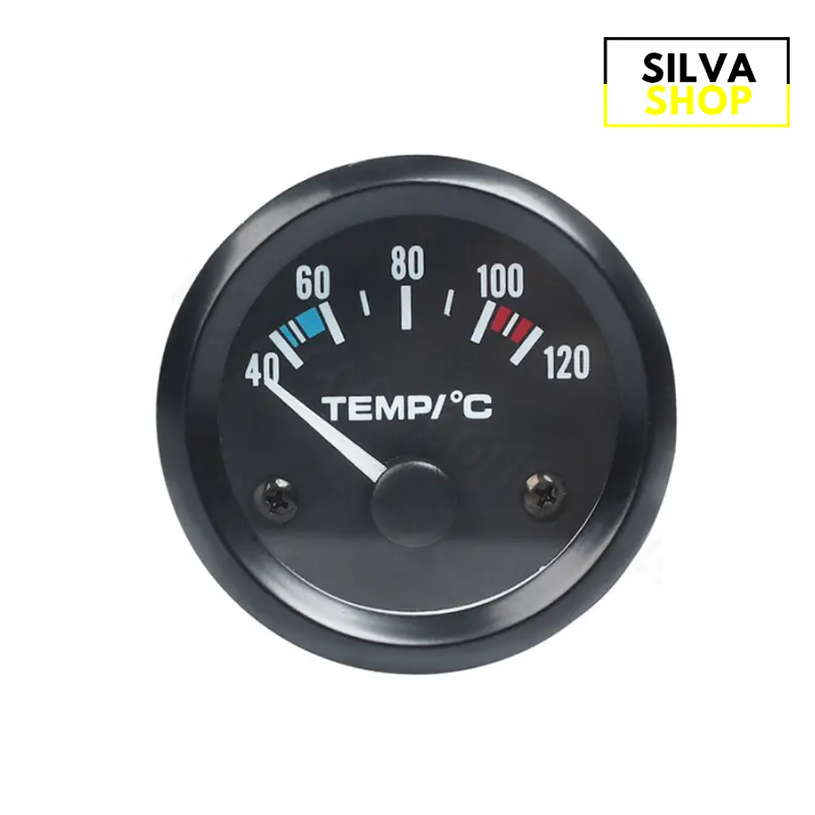 Manómetro Temperatura Água Preto 1