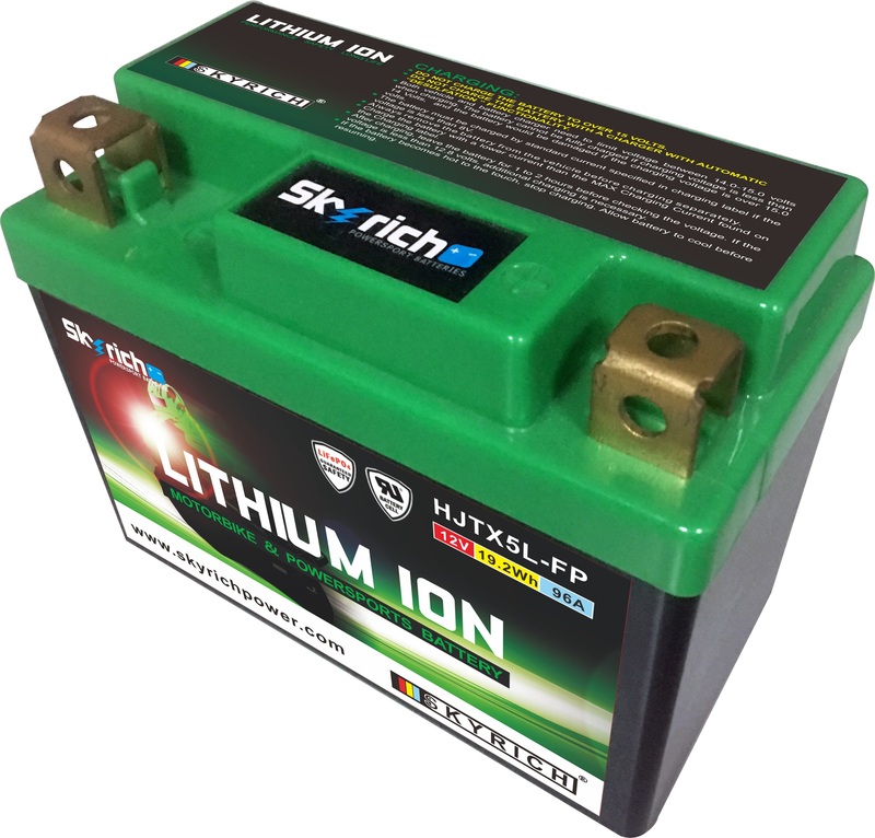 Bateria de Lítio Skyrich LITX5L (Com Ondicador de Carga)