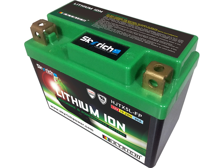 Bateria de Lítio Skyrich LITX5L (Com Indicador de Carga) 1