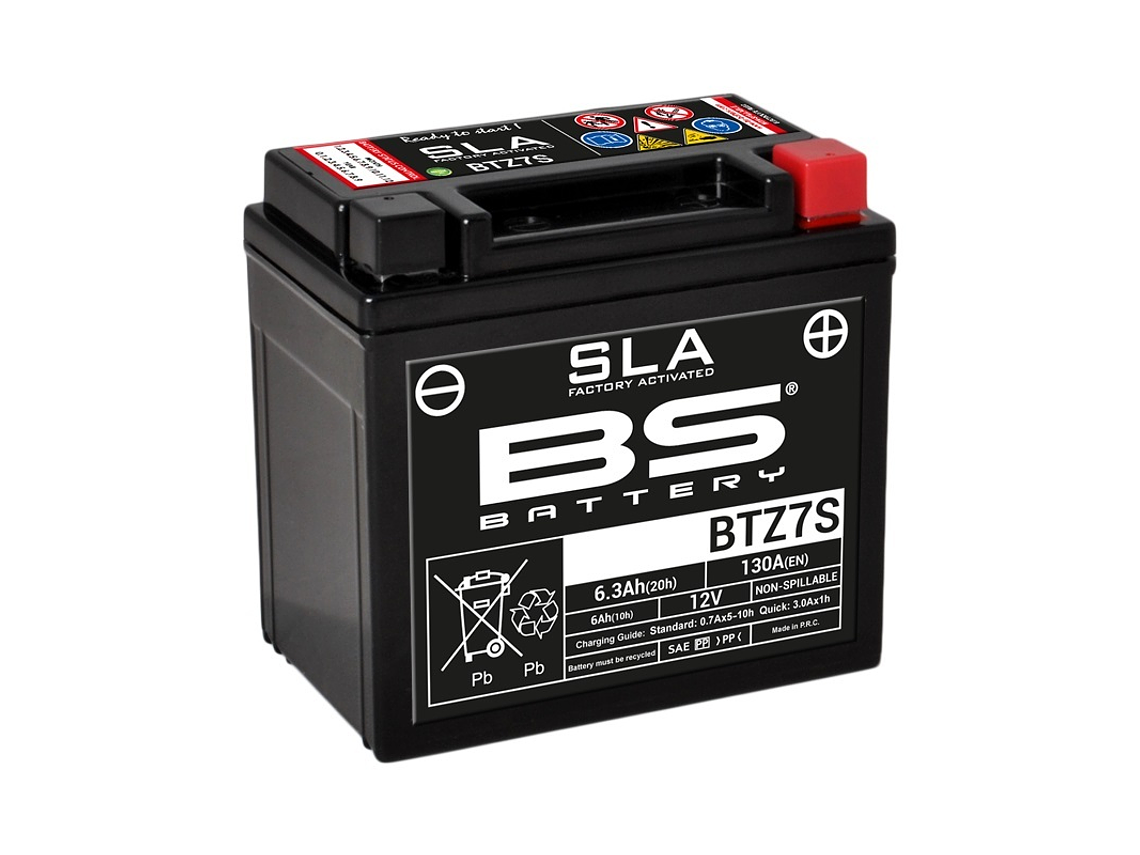Bateria 12V 6Ah SLA BTZ7S SLA - BS Battery 1