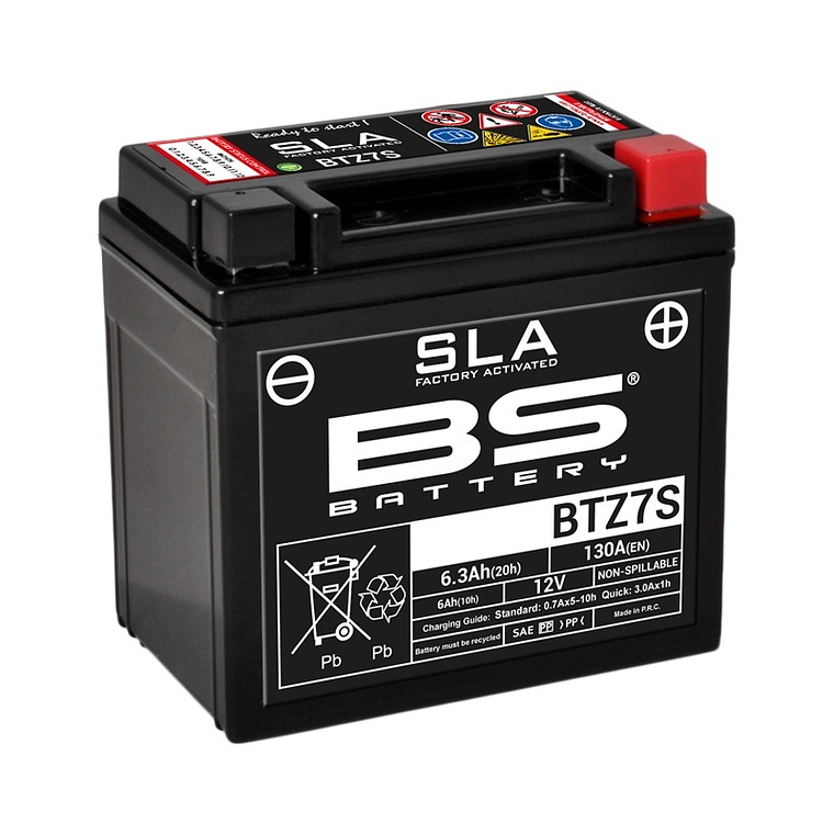 Bateria 12V 6Ah SLA BTZ7S SLA - BS Battery 1