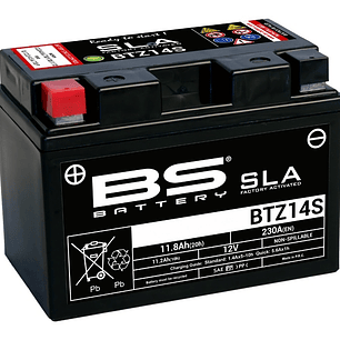 Bateria 12V 11,8Ah SLA BTZ14S (FA) - BS Battery