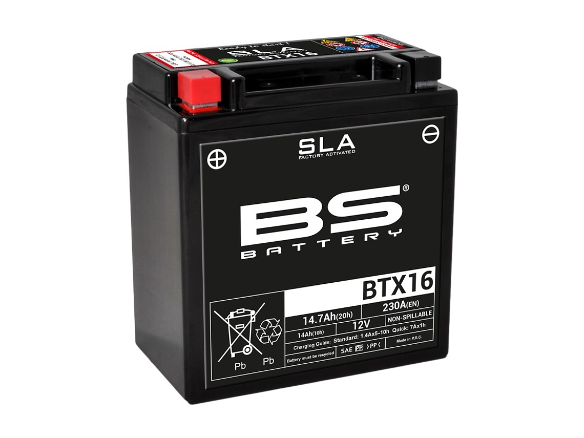 Bateria SLA BTX16 (FA) - BS Battery 1