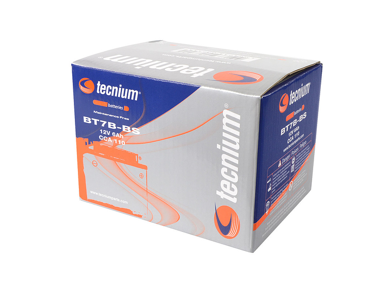 Bateria 12V 6,5Ah BT7B-BS Tecnium 2