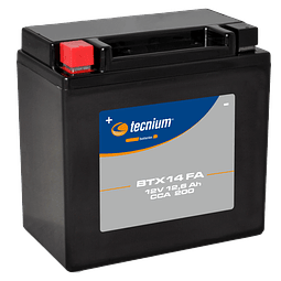 Bateria Ativada 12V 12,6Ah BTX14 Tecnium