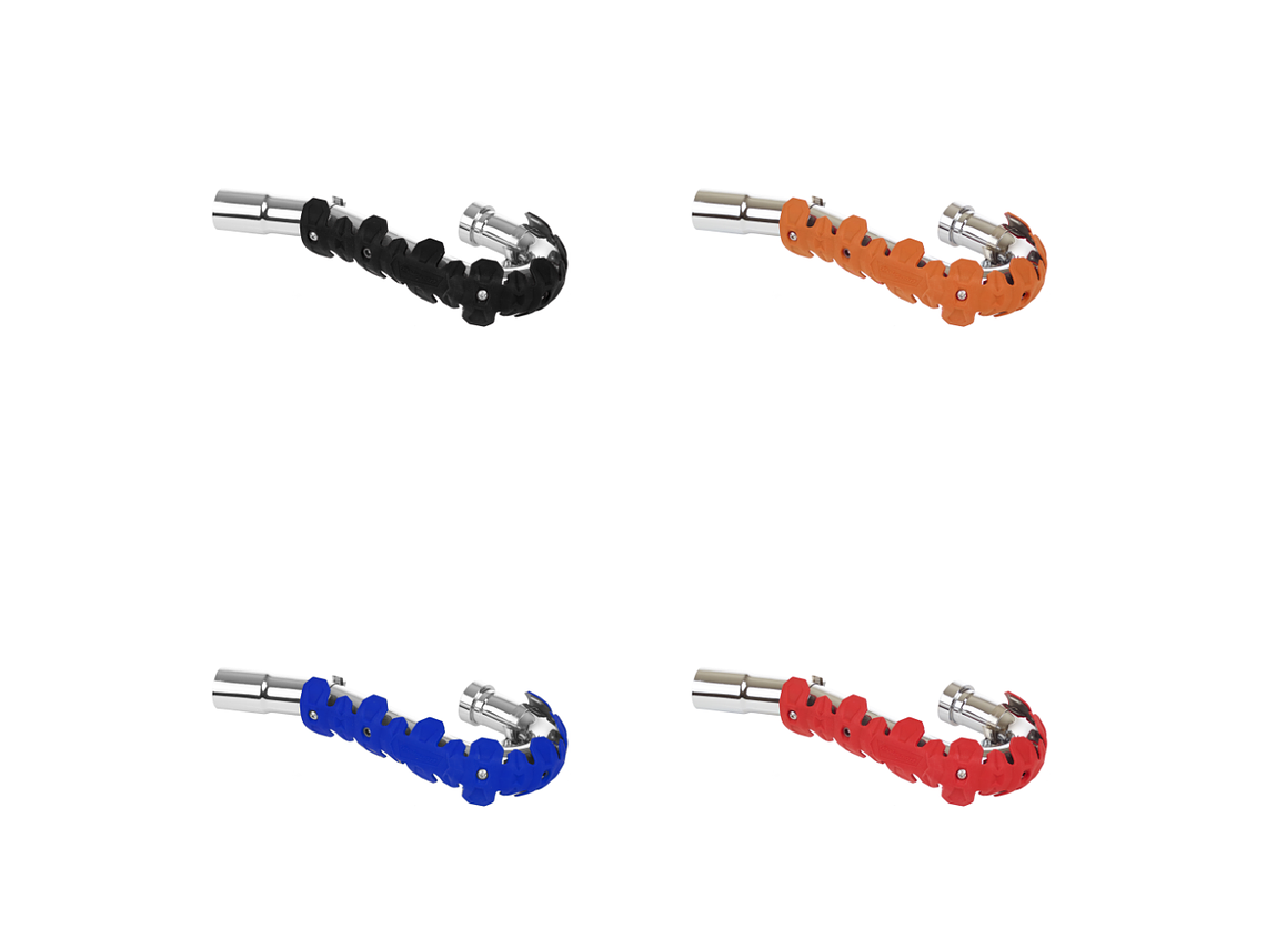 Proteção de Coletor Armadillo para Motas a 4 Tempos Polisport 1