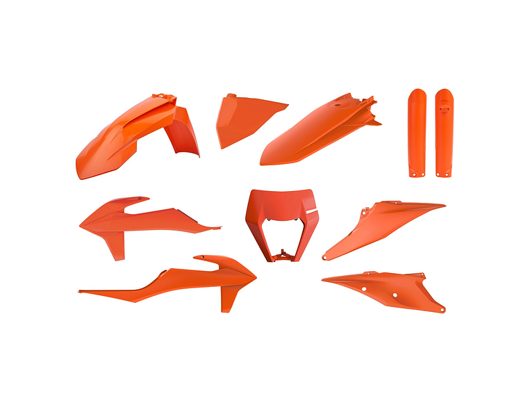Kit Plásticos KTM EXC/EXC-F 2020-2022 (Laranja) 1