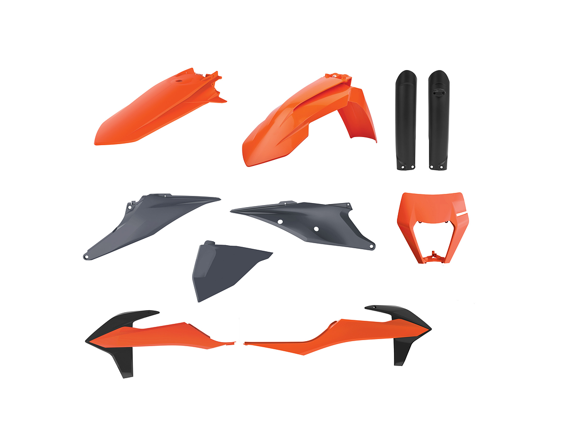 Kit Plásticos KTM EXC/EXC-F 2020-2022 (Cor OEM) 91040 1
