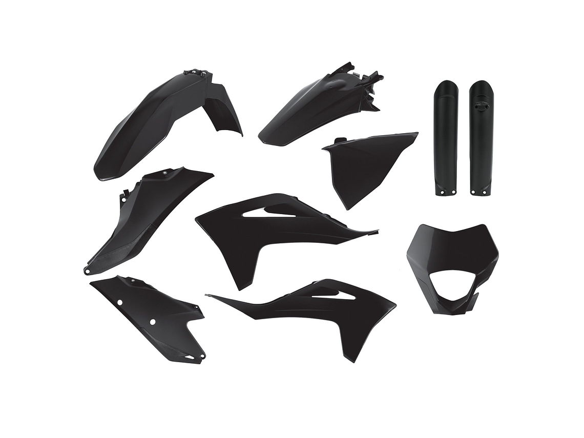 Kit Plásticos Enduro Gas Gas EC/EC-F 2021-22 (Preto) 91028 1