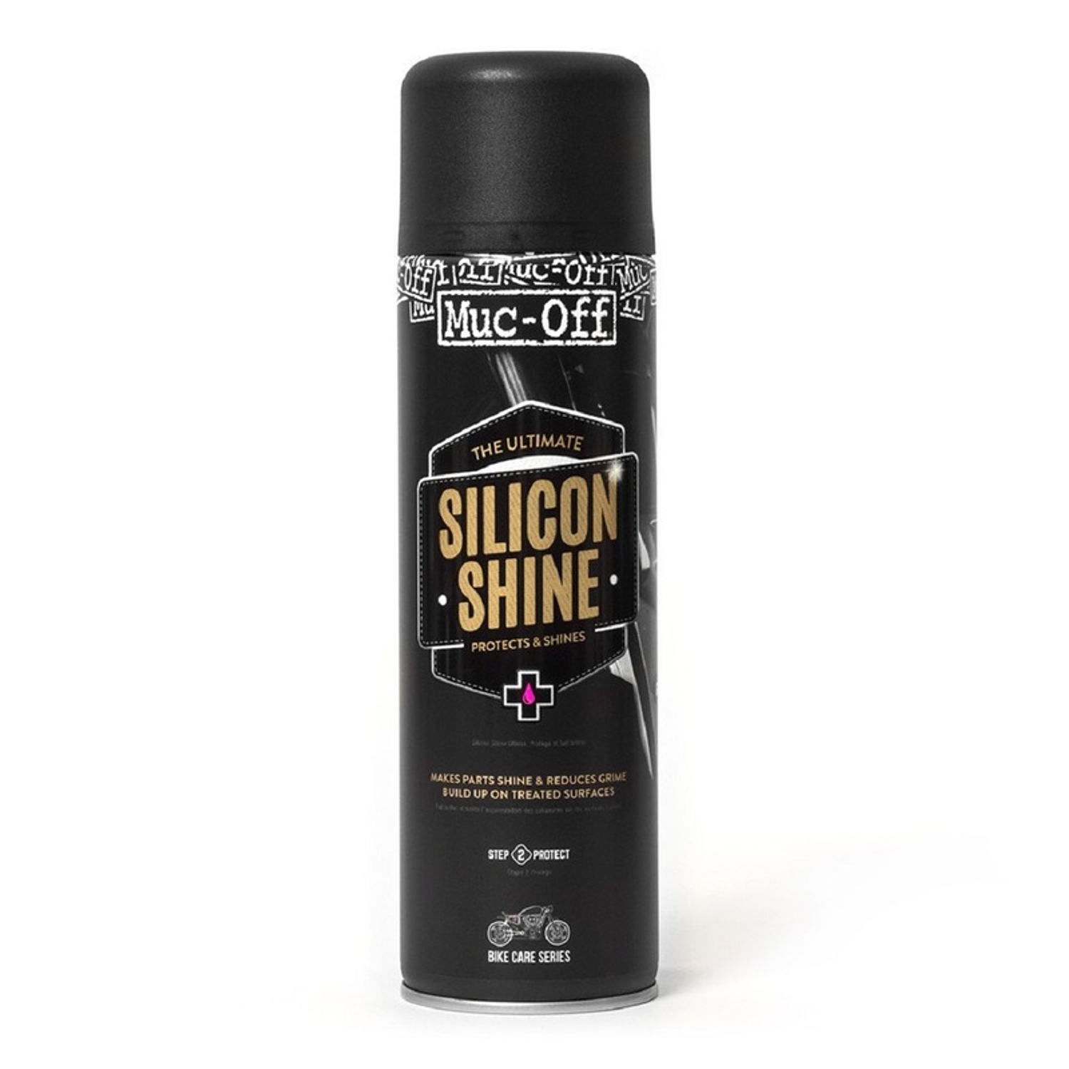 Spray Abrilhantador e Proteção Muc-Off Silicone Shine 500ml 626 1