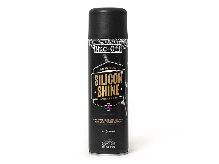 Spray Abrilhantador e Proteção Muc-Off Silicone Shine 500ml 626 1