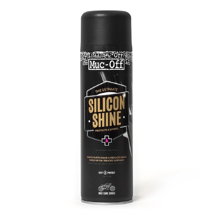 Spray Abrilhantador e Proteção Muc-Off Silicone Shine 500ml 626 1