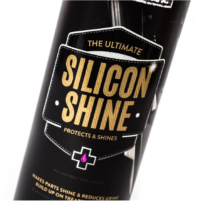 Spray Abrilhantador e Proteção Muc-Off Silicone Shine 500ml 626 2