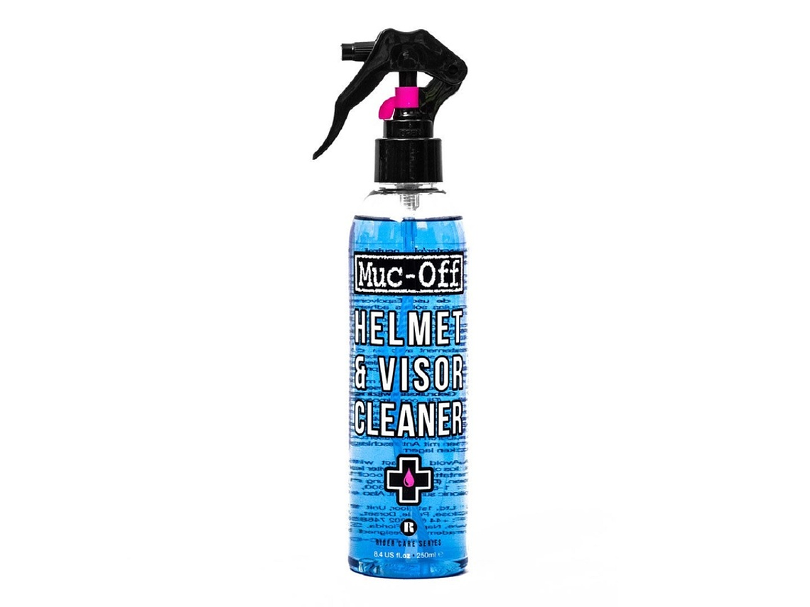 Limpador Antibacteriano de Lentes e Capacetes Muc-Off Helmet & Visor Cleaner 250ml 1