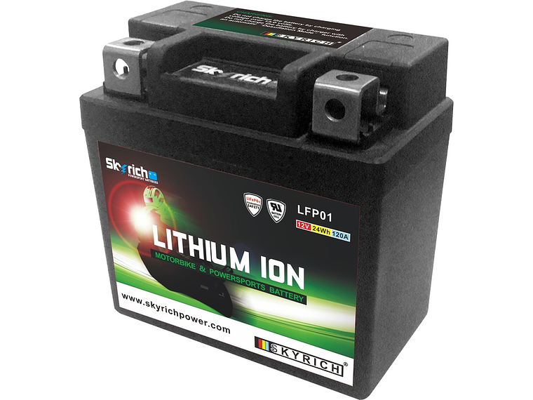 Bateria de Lítio Skyrich LTKTM04L (Impermeável + Indicador de Carregamento) 1