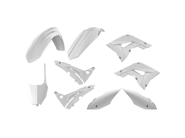 Kit Plásticos Honda CR125/CR250 2002-2007 (Branco) 1