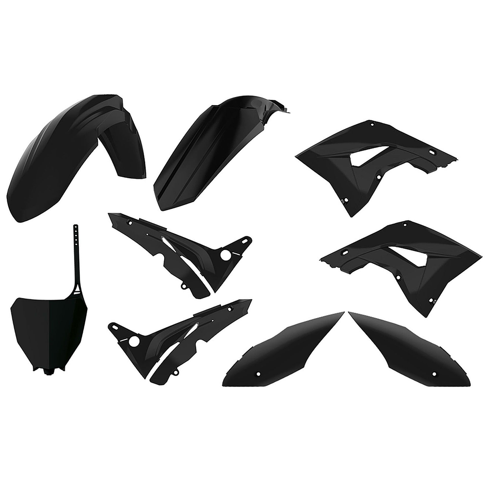 Kit Plásticos Honda CR125/CR250 2002-2007 (Preto)