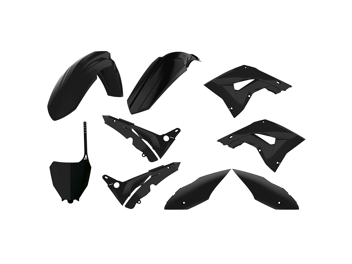 Kit Plásticos Honda CR125/CR250 2002-2007 (Preto) 1