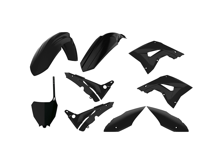 Kit Plásticos Honda CR125/CR250 2002-2007 (Preto) 1