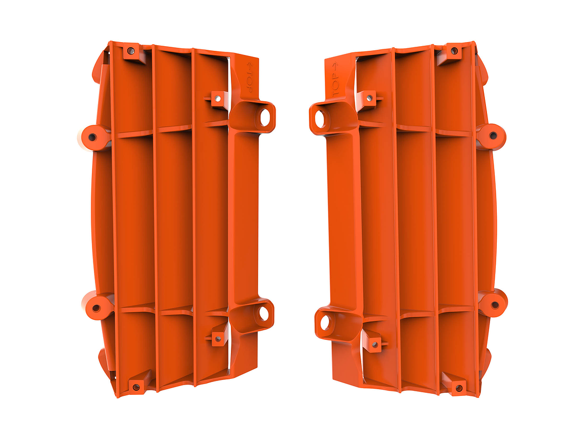 Proteção Radiador KTM 400 EXC 2009-2011 Polisport 1