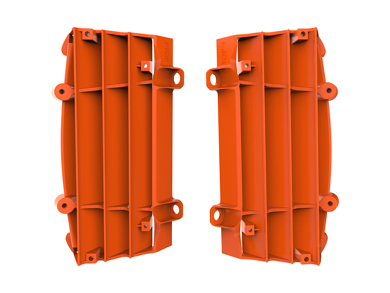 Proteção Radiador KTM 250/300 XC 2017-2022 Polisport 1