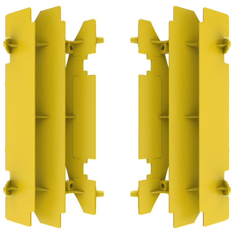 Proteção Radiador Suzuki RM 250 1996-2006 Polisport 2