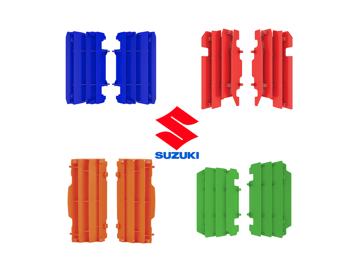 Proteção Radiador Suzuki Polisport 1