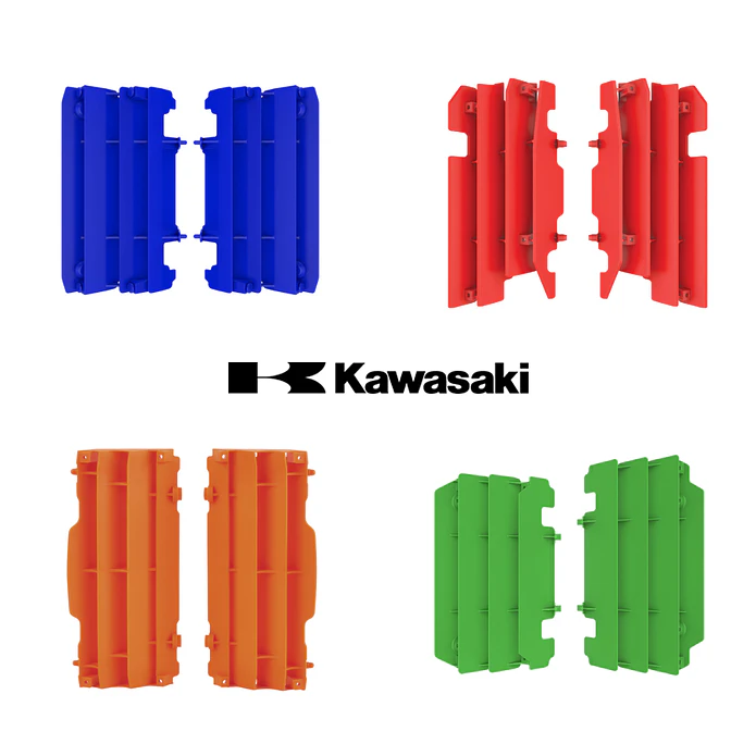 Proteção Radiador Kawasaki Polisport 1