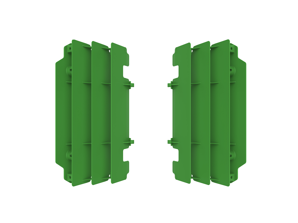 Proteção Radiador Kawasaki Polisport 6