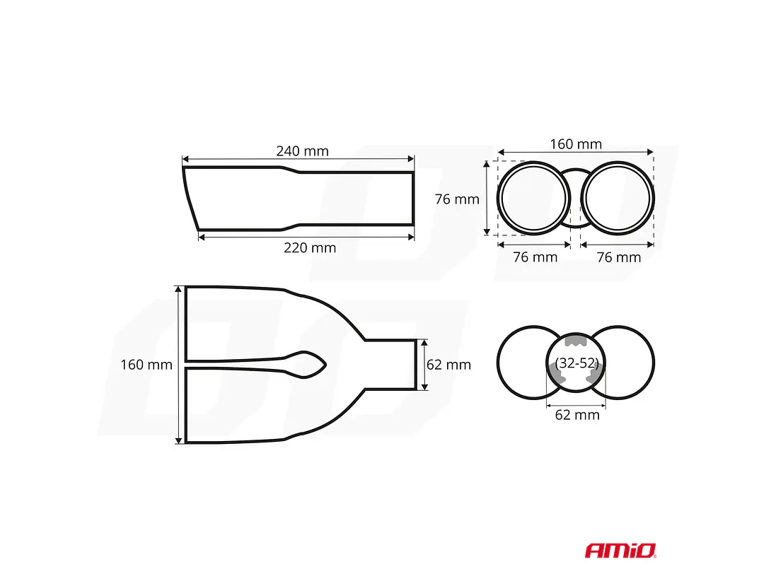 Double Stainless Steel Tip - MT 022BLC 5