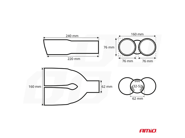 Double Stainless Steel Tip - MT 022BLC 5