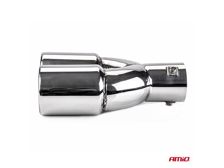 Ponteira Dupla Cromada em Inox - AMiO 3