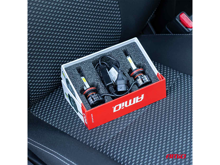 Lâmpadas LED H7 38W COB 12V/24V - AMiO  4