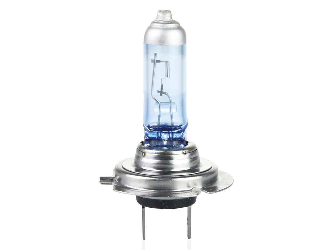 Lâmpada H7 Halogéneo Super Branca 55W +120% - AMiO 2