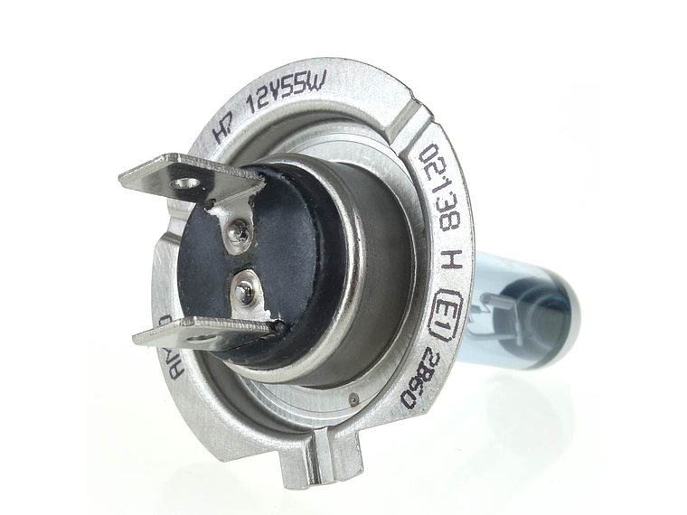 Lâmpada H7 Halogéneo Super Branca 55W +120% - AMiO 4