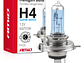Lâmpada H4 Halogéneo Super Branca 60/55W 12V - AMiO 01269 - Thumbnail 1