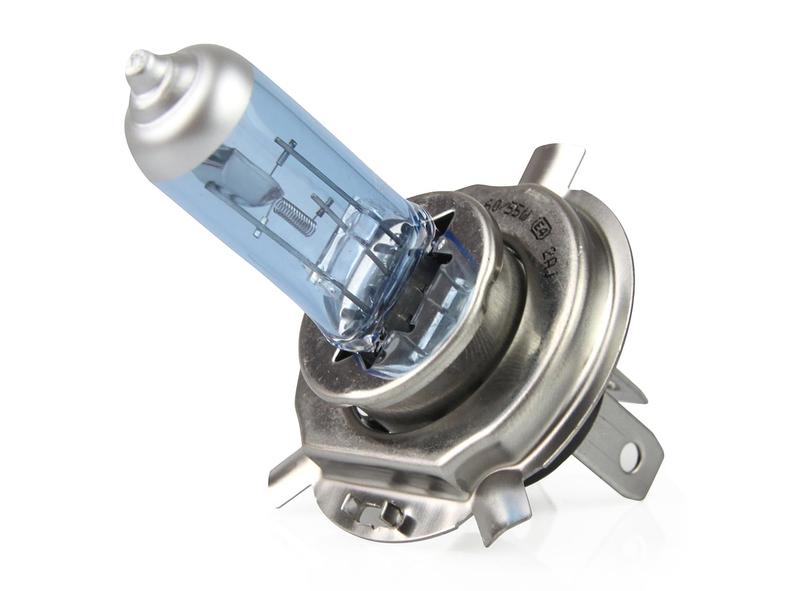 Lâmpada H4 Halogéneo Super Branca 60/55W 12V - AMiO 01269 3