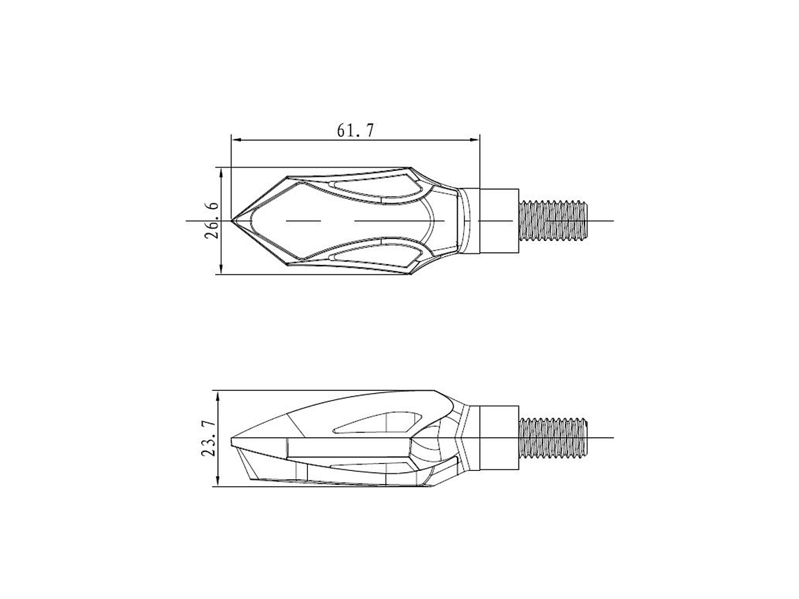 Par Piscas LED para Mota PUIG House 9946N 3