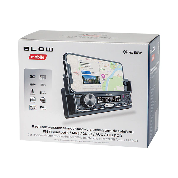 Autorrádio MP3 / USB / AUX / Bluetooth c/ Suporte Telemóvel AVH-8970 - Blow 4