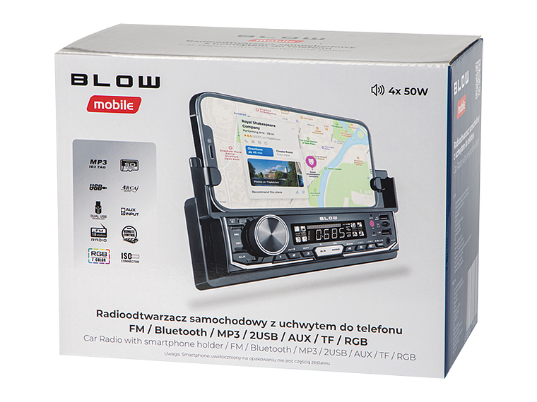 Autorrádio MP3 / USB / AUX / Bluetooth c/ Suporte Telemóvel AVH-8970 - Blow 4