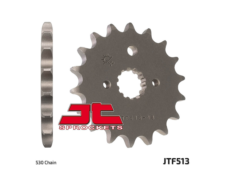 Pinhão de Ataque 16 Dentes Aço JT 513 1