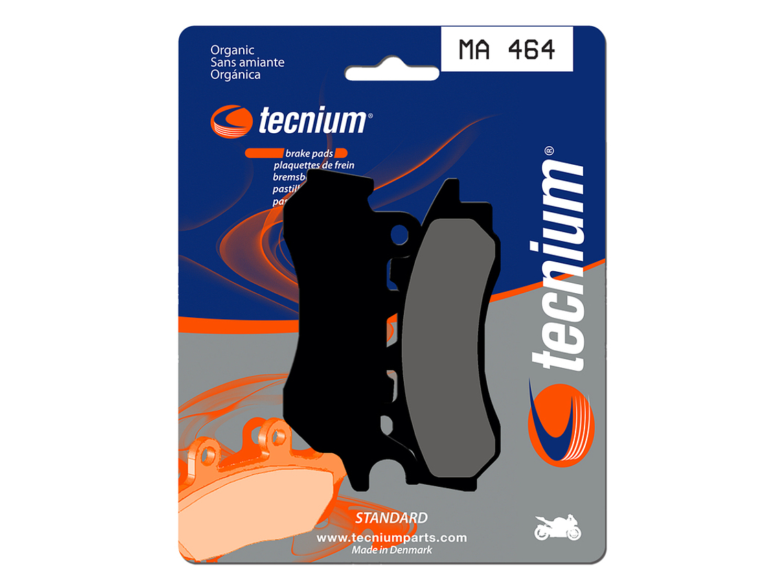 Pastilhas de Travão Sinterizadas Honda PCX 125 Frente ME464 - Tecnium 1