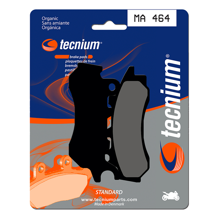 Pastilhas de Travão Sinterizadas Honda PCX 125 Frente ME464 - Tecnium 1