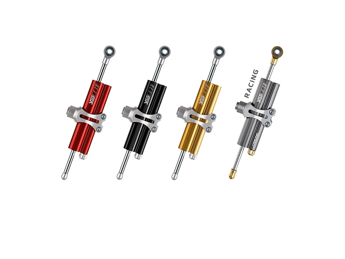 Amortecedor de Direção Desportivo Curso 150 mm (Platina) - YSS  2