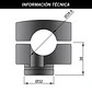 Suporte Mesa de Guiador 28,6 mm (Preto Mate) - Miniatura 2