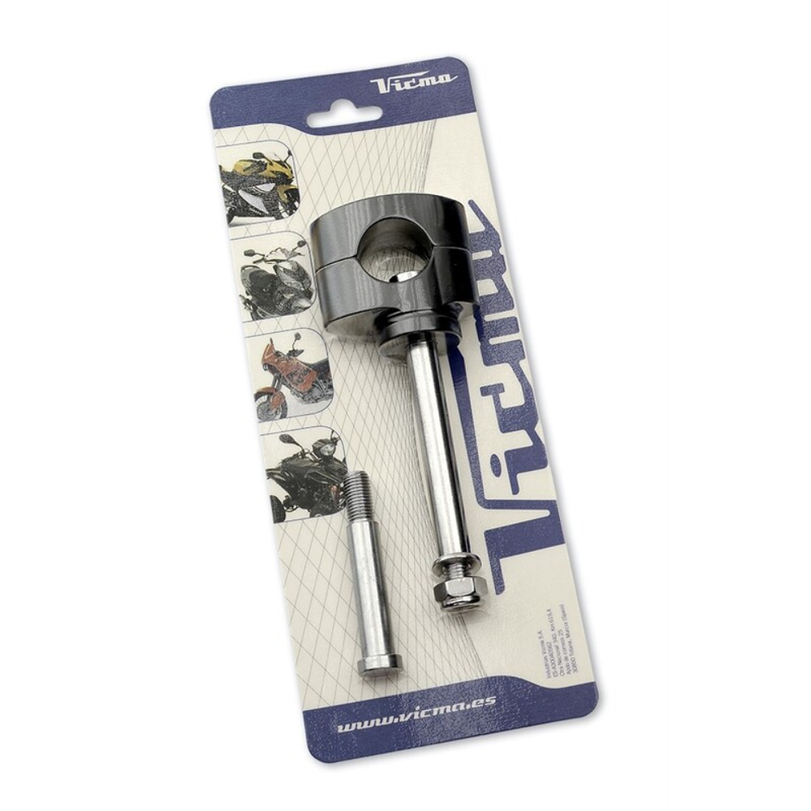 Suporte Mesa de Guiador 28,6 mm (Preto Mate) 3